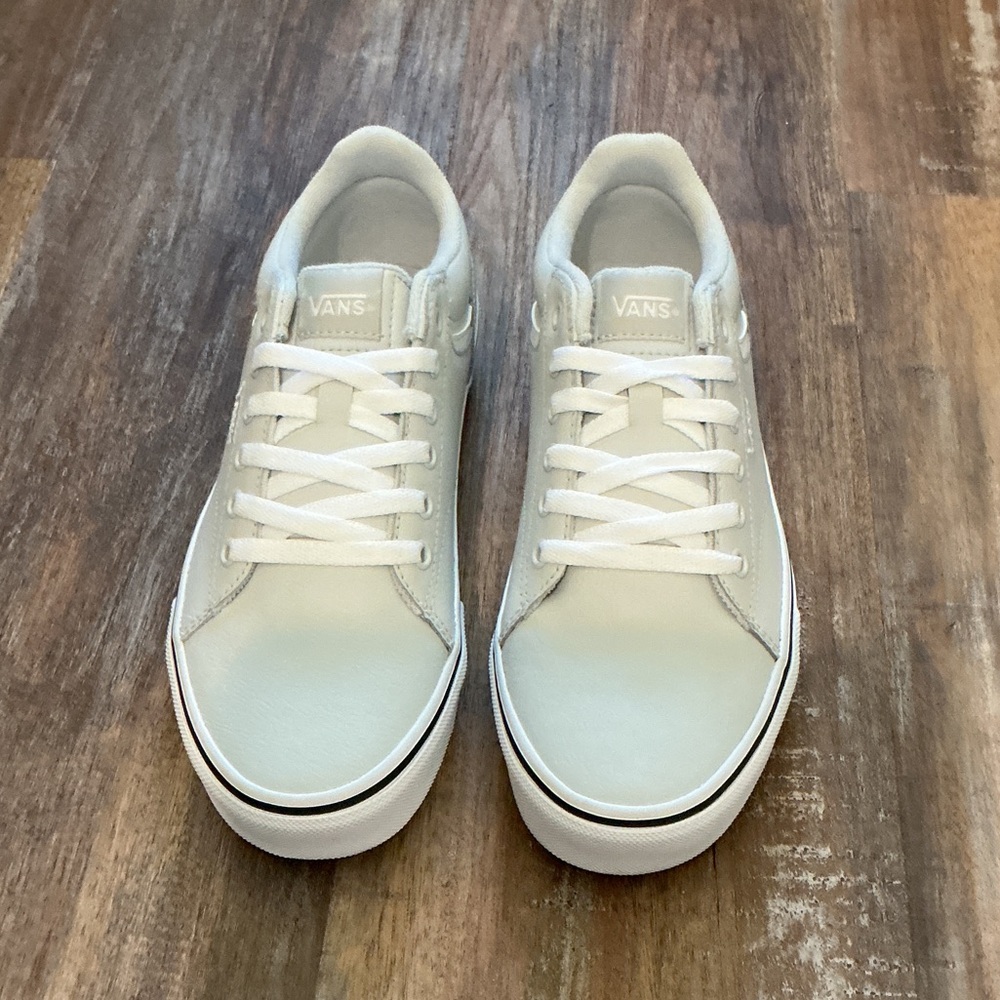 Vans Women's Ice Gray Lace-Up Sneakers
